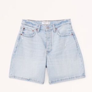 Abercrombie and Fitch Curve Love High Rise 7” Dad Short